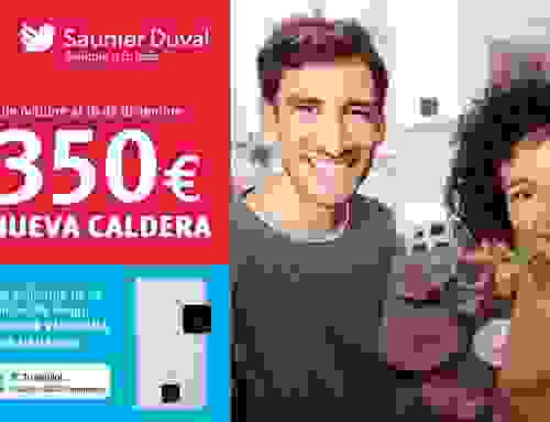Promoción Saunier Duval > Hasta 350€ con tu nueva caldera Saunier Duval