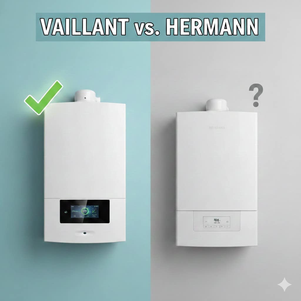 Comparativa de calderas Vaillant ecoTEC plus y Hermann Micraplus 25